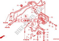 MODULATORE ABS per Honda CBF 600 FAIRING ABS 34HP 2010