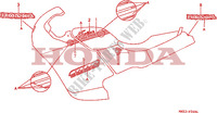 MARCHIO(2) per Honda HURRICANE 1000 CBR 1988