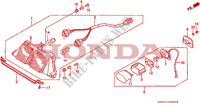 LUCE CODA per Honda VFR 400 R3 1991