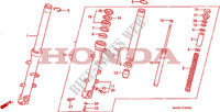 FORCELLA ANTERIORE per Honda CBR 1000 1990