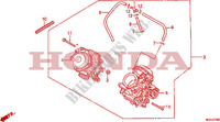 MONT. CARBURATORE per Honda NTV 650 50HP 1991