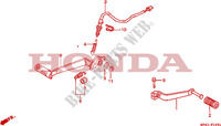 PEDALE(VFR750FR/FS/FT/FV) per Honda VFR 750 1997