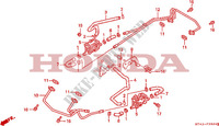 VALVOLA ASPIRAZIONE ARIA(1) per Honda VFR 750 1990