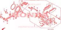 CALIBRO FRENO POSTERIORE per Honda NR 750 1992