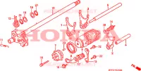 CILINDRO CAMBIO/FORCA CAMBIO per Honda NR 750 1992