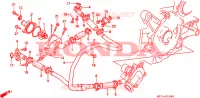 CONDOTTO ACQUA/TERMOSTATO per Honda NR 750 1992