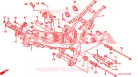CORPO TELAIO per Honda NR 750 1992
