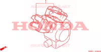 CORREDO A GUARNIZIONE per Honda NR 750 1992
