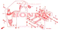 CUSCINO POSTERIORE per Honda NR 750 1992