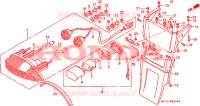 LUCE CODA per Honda NR 750 1992