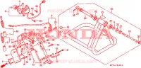 PIEDE D'APPOGGIO per Honda NR 750 1992