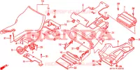 SEDILE/SCATOLA UTENSILI per Honda NR 750 1992