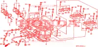 TESTATA(DIETRO) per Honda NR 750 1992