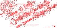 TRASMISSIONE per Honda NR 750 1992