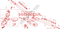 CONDOTTO MANIGLIA/PONTE SOPRA per Honda CBR 600 F3 1996