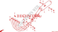 SMORZATORE SCARICO per Honda CBR 600 F 1992