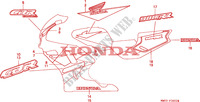STRISCIA/MARCHIO(3) per Honda CBR 900 FIREBLADE 1994