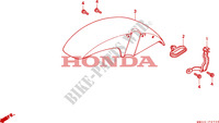 PARAFANGO ANTERIORE(CB750) per Honda CB 750 NIGHTHAWK 1991