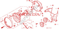 FANALE per Honda CB SEVEN FIFTY 750 34HP 2001