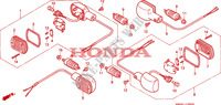 FRECCIA per Honda CB SEVEN FIFTY 750 2002