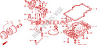 SCODELLO OLIO/POMPA OLIO per Honda CB SEVEN FIFTY 750 34HP 2001