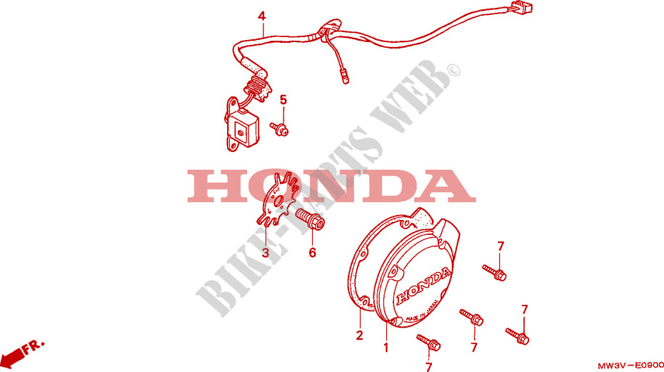 GENERATORE POLSO per Honda CB SEVEN FIFTY 750 2001