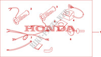 MANOPOLE RISCALD. per Honda CB 500 2002
