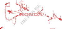 PEDALE per Honda 1500 F6C 2000