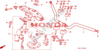 CONDOTTO MANIGLIA/PONTE SOPRA per Honda BIG ONE 1000 1994