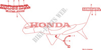 MARCHIO per Honda BIG ONE 1000 50HP 1996