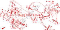 CILINDRO MAESTRO SECONDO per Honda CBR 1000 DUAL CBS 2000