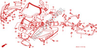 RIPARO SUPERIORE per Honda CBR 1000 DUAL CBS 2000