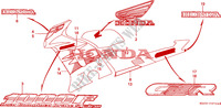 STRISCIA/MARCHIO(5) per Honda CBR 1000 DUAL CBS 1995