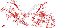 CARBURATORE (PARTI COMPONENTI) per Honda STEED 400 1997
