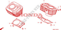 CILINDRO per Honda VLX SHADOW 600 2 TONE 1999