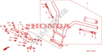 CONDOTTO MANIGLIA/PONTE SOPRA (1) per Honda VT SHADOW 600 1997