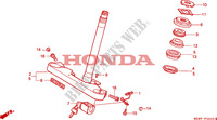 GAMBA STERZO per Honda VLX SHADOW 600 2 TONE 1999
