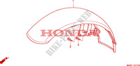 PARAFANGO ANTERIORE per Honda VLX SHADOW 600 1999