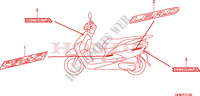 MARCHIO per Honda LEAD 110 2011
