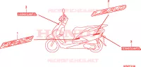 MARCHIO per Honda LEAD 110 2010