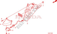 PARAFANGO POSTERIORE per Honda LEAD 110 2012
