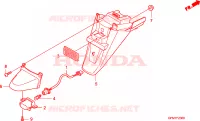 PARAFANGO POSTERIORE per Honda LEAD 110 2010