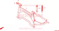 PIEDE D'APPOGGIO per Honda LEAD 110 2010