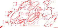 SCATOLA BAGAGLI/COPERTURA CORPO per Honda LEAD 110 2010