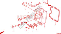 COPERTURA TESTA CILINDRO per Honda SH 125 REAR DISK BRAKE AND TOP BOX 2010