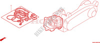 CORREDO A GUARNIZIONE per Honda SH 125 REAR DISK BRAKE AND TOP BOX 2010