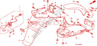 PARAFANGO POSTERIORE per Honda SH 150 REAR BRAKE DISK 2009