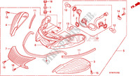 LUCE COMBINAZIONE POST. per Honda SH 300 SPORTY ABS SPECIAL ED 2008