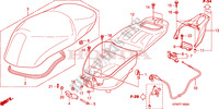 SEDILE/SCATOLA BAGAGLI per Honda SH 300 SPORTY ABS SPECIAL 2E 2008