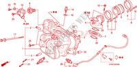 TESTATA per Honda SH 300 SPORTY ABS SPECIAL ED 2008
